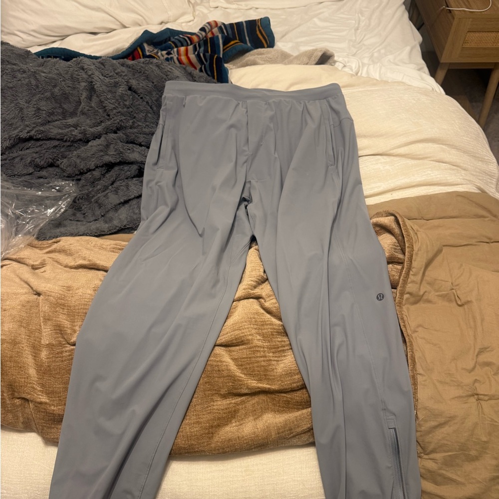 Lululemon Athletica Light Gray Joggers